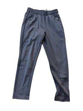Kids Black Athletic Track Pants - Unbranded